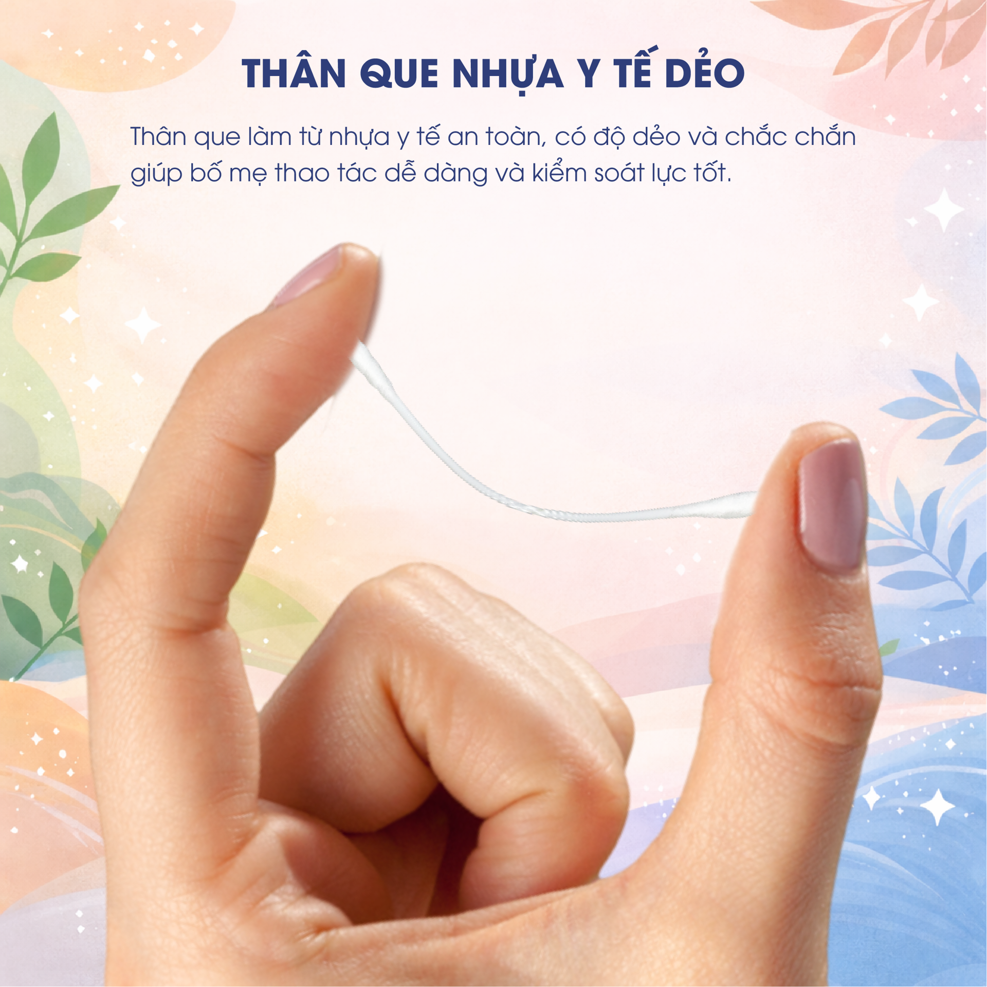 BÔNG VỆ SINH TAI MŨI EM BÉ SOFTTANA BH245209 2